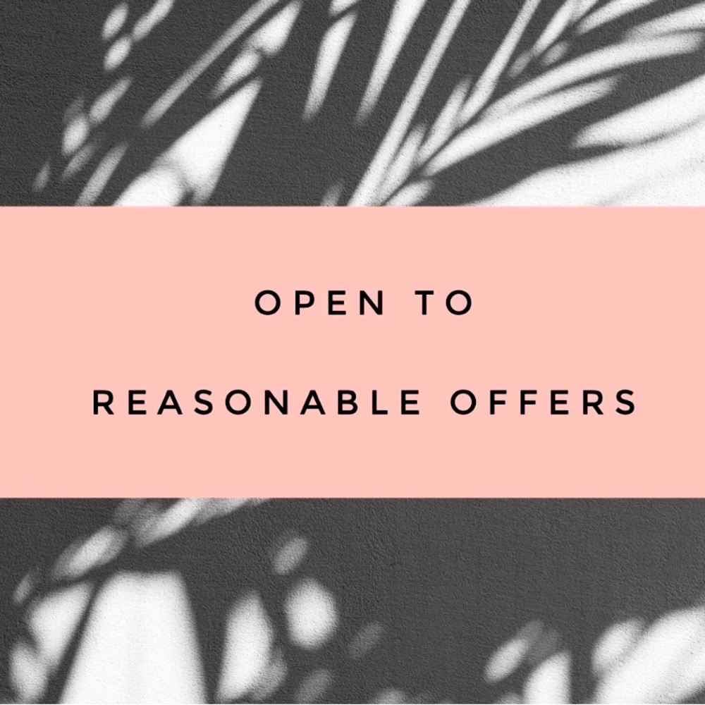 Open To Reasonable Offers!